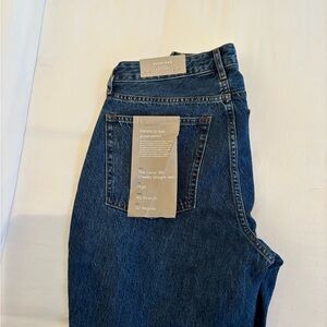 Everlane Dark Blue Curvy Jeans